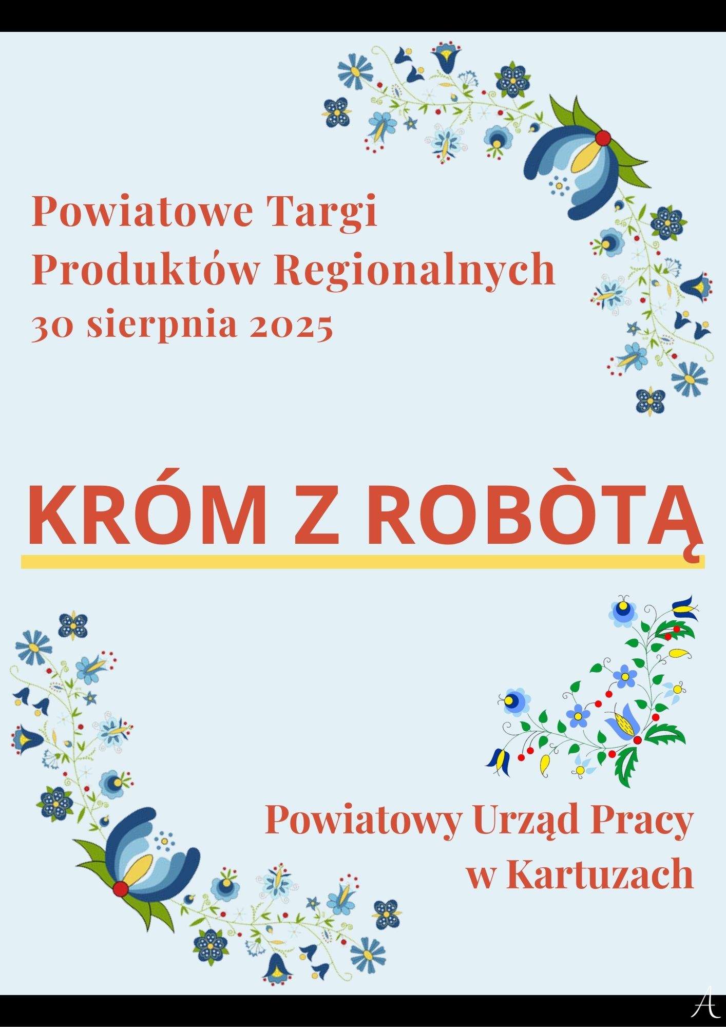 Zdjęcie artykułu KRÓM Z ROBÒTĄ na kartuskim rynku już w SOBOTĘ