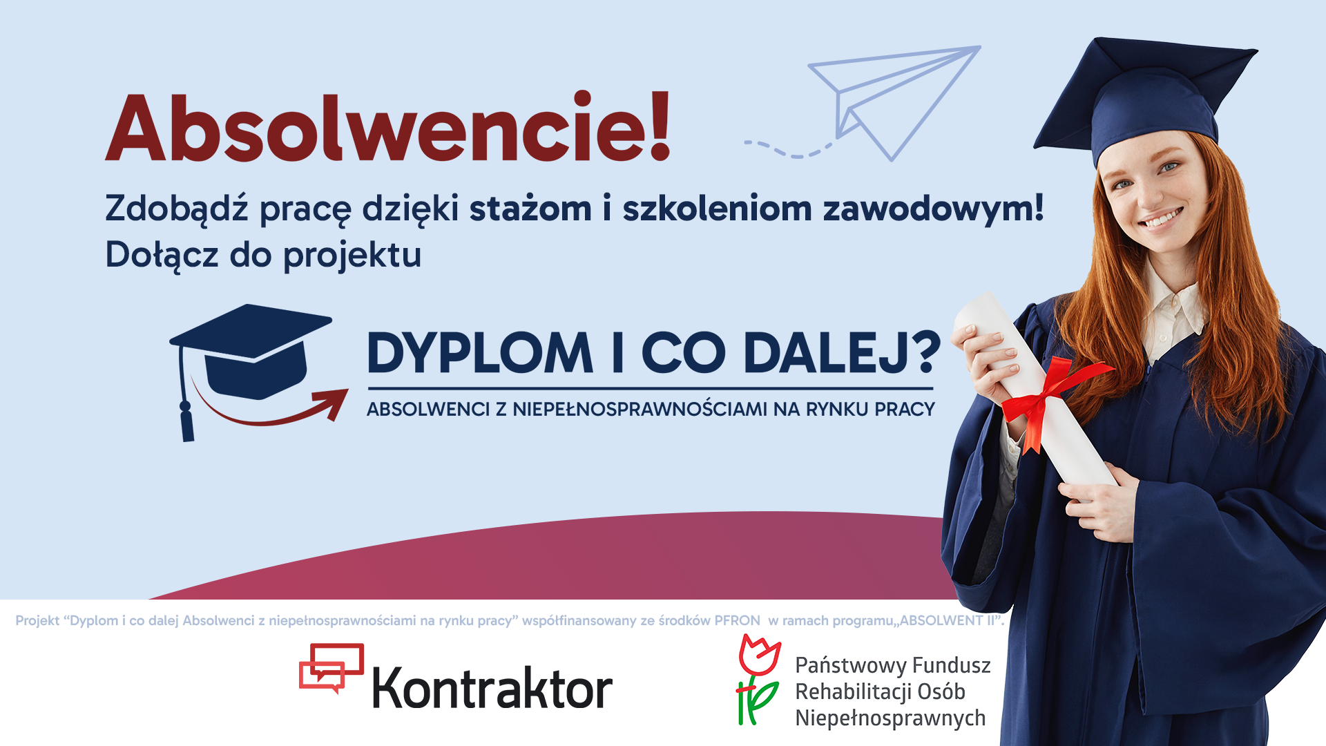 Zdjęcie artykułu Projekt „Dyplom i co dalej? Absolwenci z niepełnosprawnościami na rynku pracy”